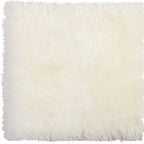 17" X 17" White Synthetic Solid Color Pad