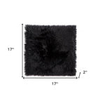 17" X 17" White Synthetic Solid Color Pad
