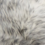 17" X 17" Gray Genuine Sheepskin Chair Pad