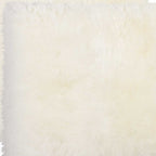17" X 17" Off White Synthetic Solid Color Pad