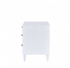 21" Brown Three Drawers Nightstand