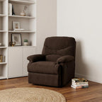 35" Chocolate Microfiber Recliner
