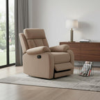 40" Modern Beige Fabric Chair
