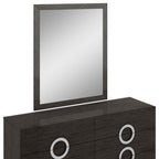 31" Refined Grey High Gloss Dresser