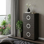 48" Refined Grey High Gloss Chest
