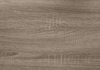 32" Taupe Free form Floor Shelf Console Table With Storage