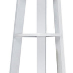 71" Espresso Wood Five Tier Corner Bookcase