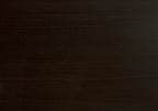 18.25" X 10.25" X 25.25" Cappuccino Particle Board Metal  Accent Table