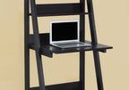 26" Taupe Wood Ladder Desk