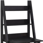 26" Taupe Wood Ladder Desk