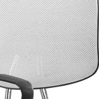 Black Adjustable Height Swivel Rolling Office Chair