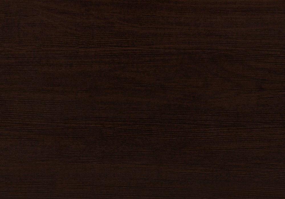 48" Dark Brown and Silver Computer Desk With Two Drawers