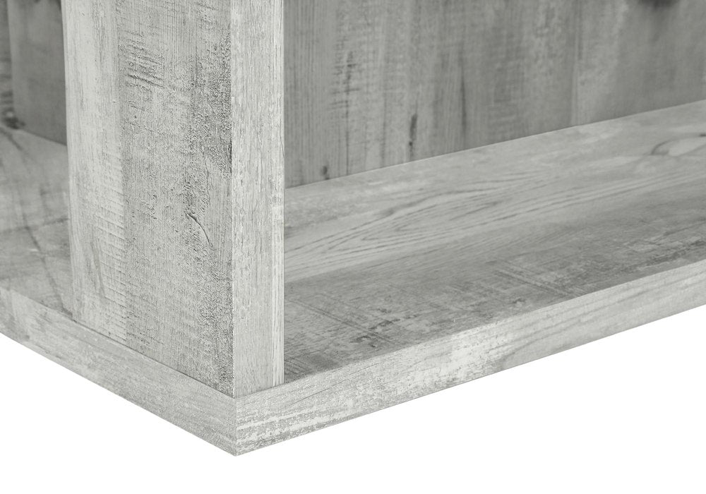 White Wood Adjustable Four Tier Bookcase
