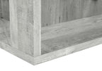 White Wood Adjustable Four Tier Bookcase