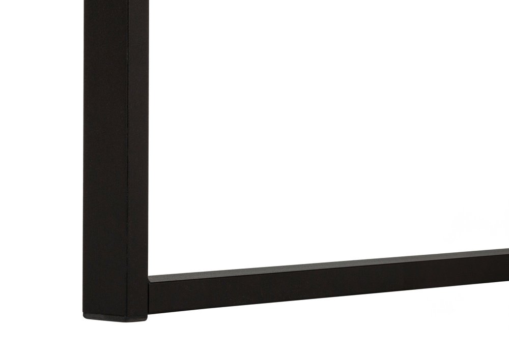 47" Brown and Black Computer Desk With Three Drawers
