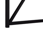 47" Taupe and Black Computer Desk