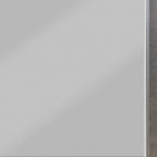 38" Gray Square Wood Framed Accent Mirror