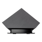 42" Gray and Black Corner Computer Desk