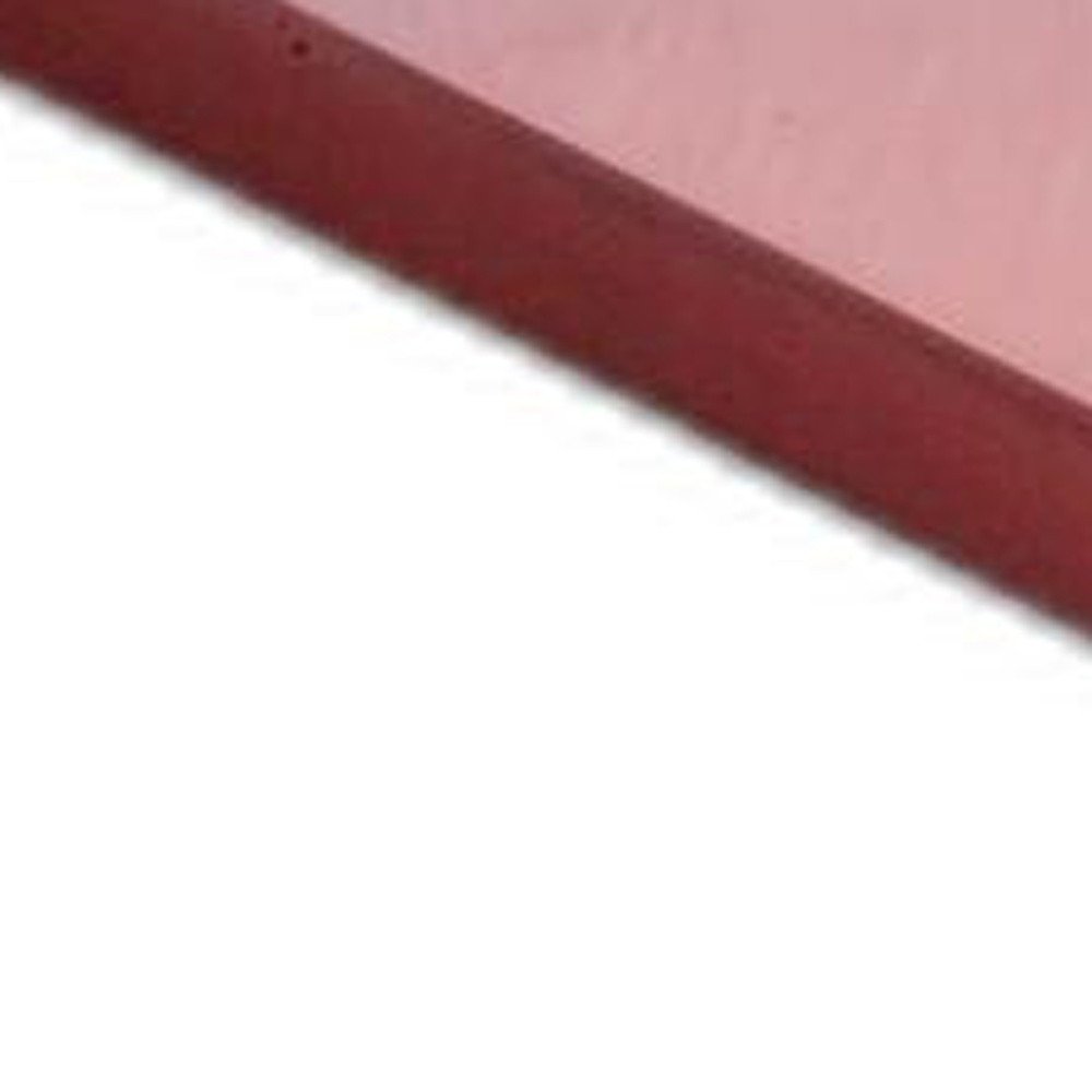 10" Red Solid Wood Wall Mounted Floating Shelf