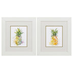 16" X 18" White Frame Delicious Ripe (Set Of 2)