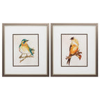 14" X 16" Metallic Bronze Frame Eco Bird (Set Of 2)