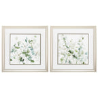 Set Of Two Champagne Wall Decor