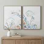 18" X 24" Woodtoned Frame Under The Sea (Set Of 2)