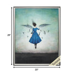 23" X 29" Silver Frame Swift Encounter
