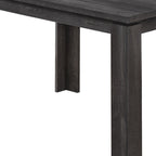 47" Gray Dining Table