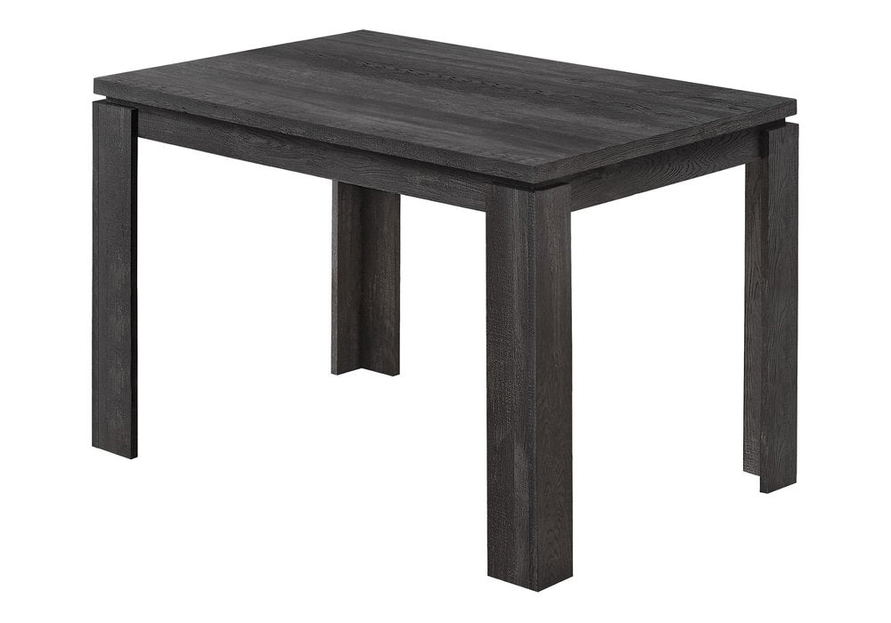 47" Gray Dining Table