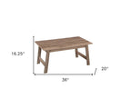 Set of Three 36" Espresso Coffee Table