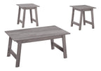 Set of Three 36" Espresso Coffee Table
