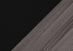 Set of Three 42" Gray And Black Coffee Table With Shelf
