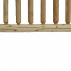 Natural Cedar Log Twin Headboard