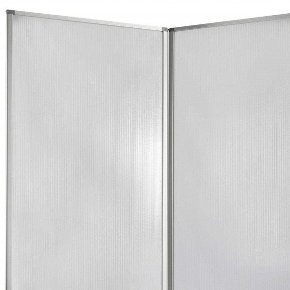 71" Green Iron Folding Six Panel Screen Room Divider