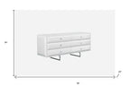 72 X 21 X 31 White Double Dresser Extension