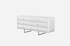 72 X 21 X 31 White Double Dresser Extension