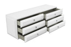 72 X 21 X 31 White Double Dresser Extension
