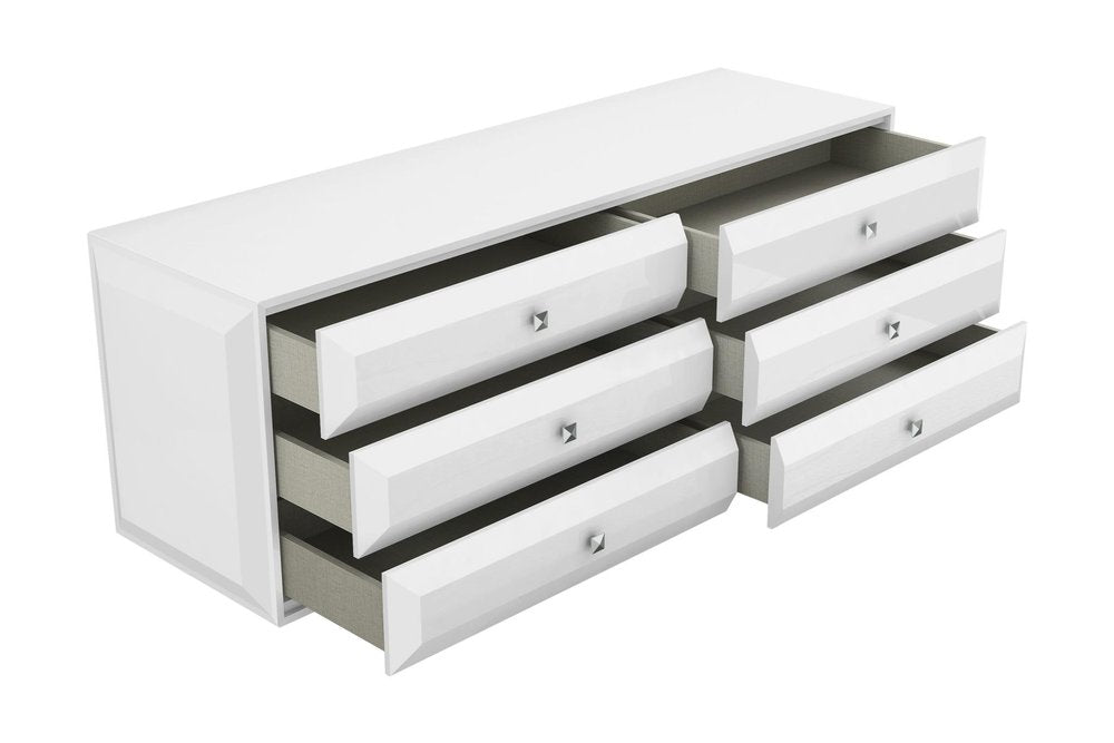 72 X 21 X 31 White Double Dresser Extension