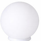 7" White Baseball Globe Lamp With Novelty