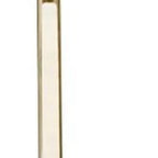 Brass Genuine Marble And Glass Column Floor Lamp