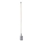 Brass Genuine Marble And Glass Column Floor Lamp