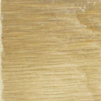 25" Natural Solid Wood And Silver Metal Table Lamp Beige Paper Shade