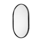 Gold Oval Accent Metal Mirror