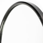 Gold Oval Accent Metal Mirror
