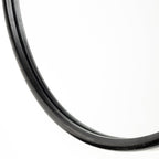 Gold Oval Accent Metal Mirror