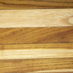 29" Natural Teak Bath Tray and Seat with Handles