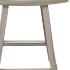 30" X 15" Light Gray Teak Square Shower Bench