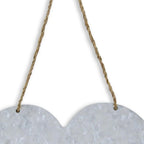 Home Gray Galvanized Cut Out Metal Wall Decor