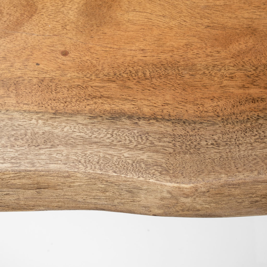 60" Brown and Black Writing Desk